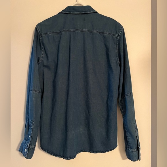 Forever 21 Denim Button Down Shirt - Picture 2 of 3